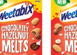 Weetabix扩大了Melts产品组合推出了榛子变体