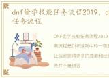 dnf偷学技能任务流程2019，dnf偷学技能任务流程