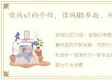 佳域s1的介绍，佳域G5参数、功能、性能