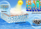新型水凝胶太阳能蒸发器实现高效 耐盐 高强度脱盐