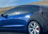 特斯拉Model3HighlandPerformance首次以蓝色出现配备全新运动轮组