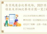 东京残奥会比赛现场，2021东京残奥会赛程表及详细比赛项目图一览(完整版)