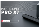 Porttronics推出了其最新的条形音箱Pure Sound Pro X1