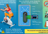 科学家开发出创新的可穿戴传感器用于测量运动期间的汗液乳酸水平