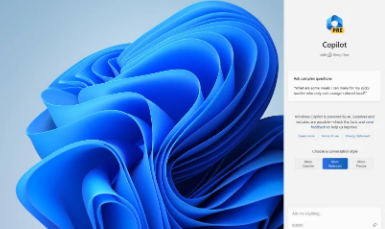 微软的人工智能侧边栏向Windows 11 Beta测试者推出