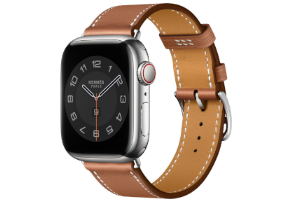 你仍然可以买到配有皮革表带的AppleWatchHermès但它不是来自Apple