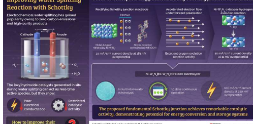 研究人员改进水分解反应以生产绿色氢气