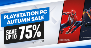 Steam上推出PlaystationPC秋季特卖最高可享75%折扣