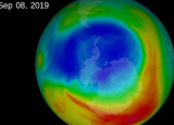 研究表明南极臭氧层空洞在仲春时更深