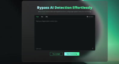 BypassDetection评测领先的AI文本人性化解决方案