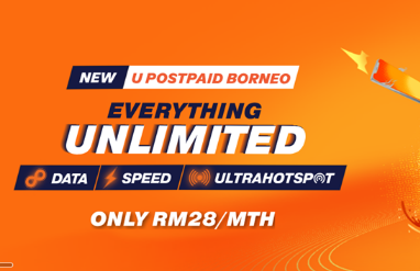 UMobile5GBorneo移动套餐在东马推出起售价为每月RM20