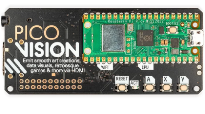 使用PicoVision数字视频板构建RaspberryPi音频和视频项目