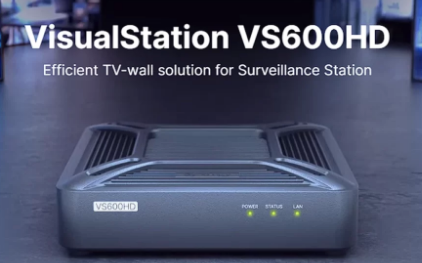 SynologyVisualStationVS600HD电视墙监控站解决方案