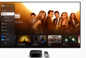 新AppleTV应用UI发布改善观看体验
