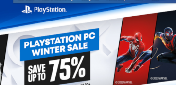 PlayStationPC冬季特卖您可以为您喜爱的PlayStationStudios游戏获得高达75%的折扣