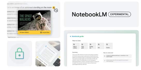 全新NotebookLM搭载gemini1.5Pro上市