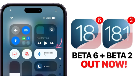 有关iOS18Beta6和iOS18.1Beta2的更多详细信息