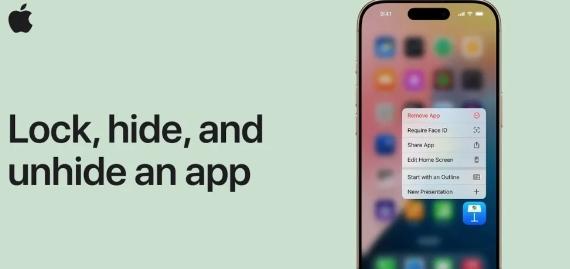应用程序控制在iPhone或iPad上锁定 隐藏和取消隐藏应用程序