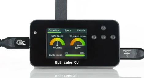 使用BLEcaberQU电缆测试仪最大程度提高USB-C数据速度和充电功率