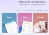 重大更新中增加了新的MicrosoftForms功能